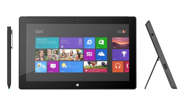 Microsoft Surface Pro - předek, bok