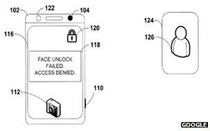 patent google face