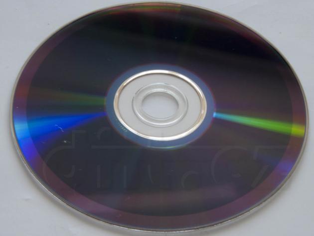 Verbatim DVD-R 16x po 10 dnech pečení na slunci