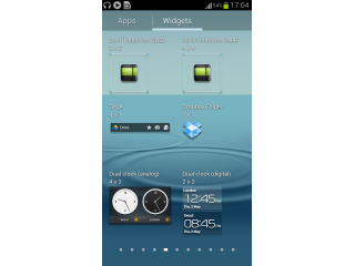 Aplikace, Widget SGS3