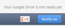 Google Drive: Notify me