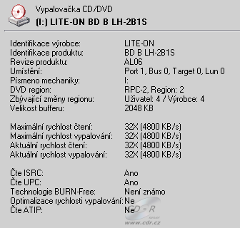 LiteOn LH-2B1S - Alcohol 120%