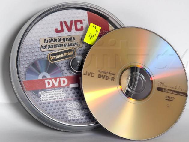 DVD-R JVC Archival-grade 1-16×
