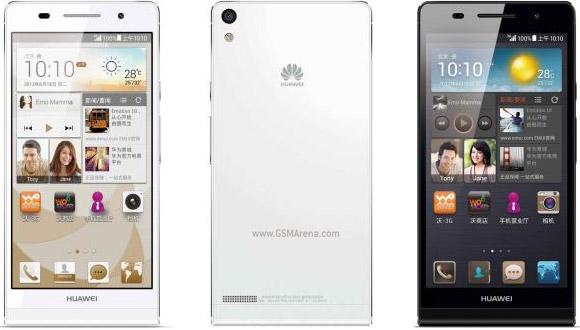 Huawei Ascend P6 S barvy