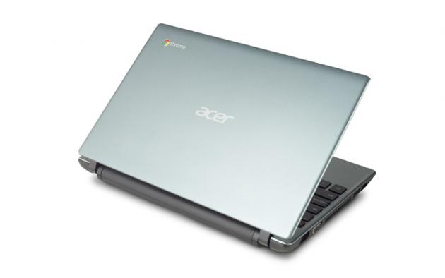 Acer C7 Chromebook s SSD - záda