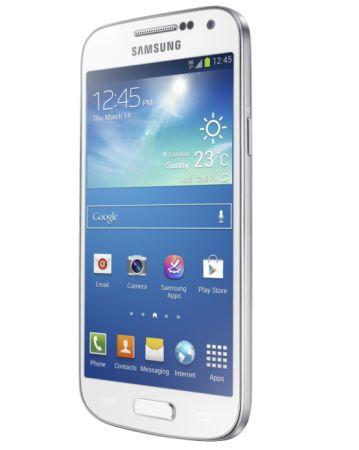 Samsung Galaxy S4 Mini - bílá, bok