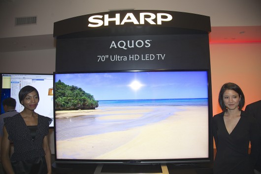 Sharp Začne V Srpnu Prodávat Ultra Hd 3d Tv S úhlopříčkou 70 A