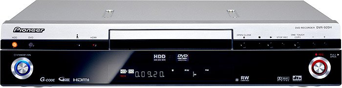 Pioneer DVR-920-S stolní DVD rekordér s HDD