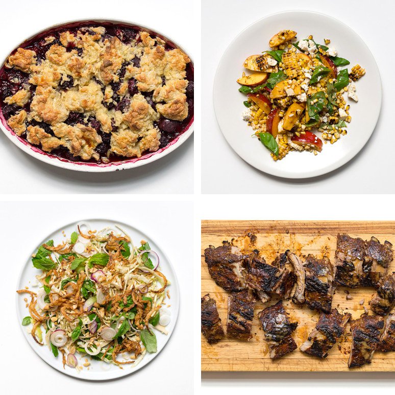 Chef Watson Recipe Grid