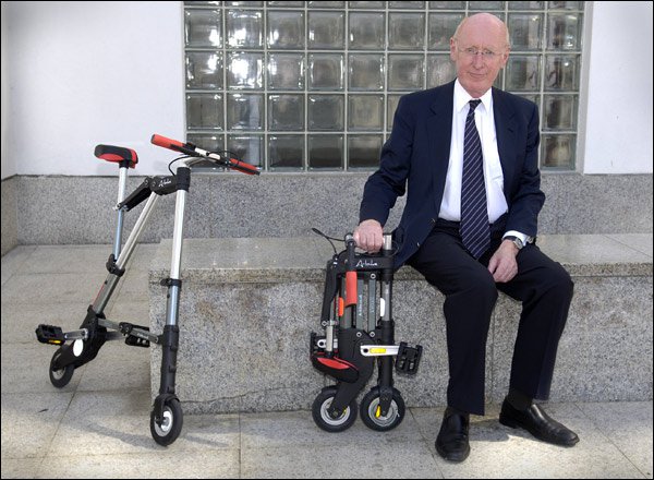Clive Sinclair A Bike