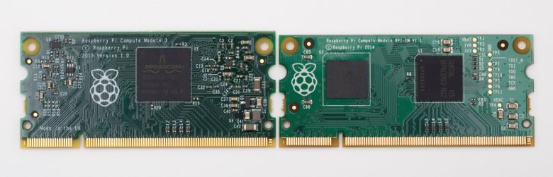 Raspberry Pi Compute Module 3 vs CM1