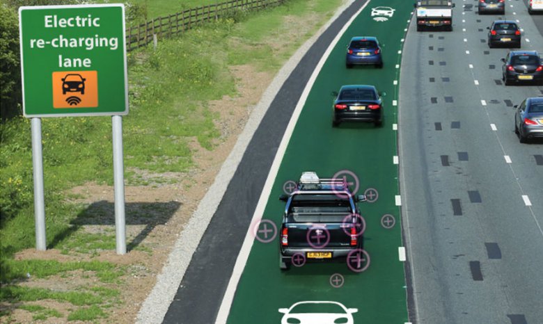 Electric Car Charge Road Highways England