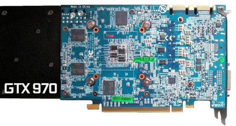 Evga Geforce Gtx 970 Back