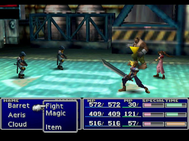 Final Fantasy Vii Combat