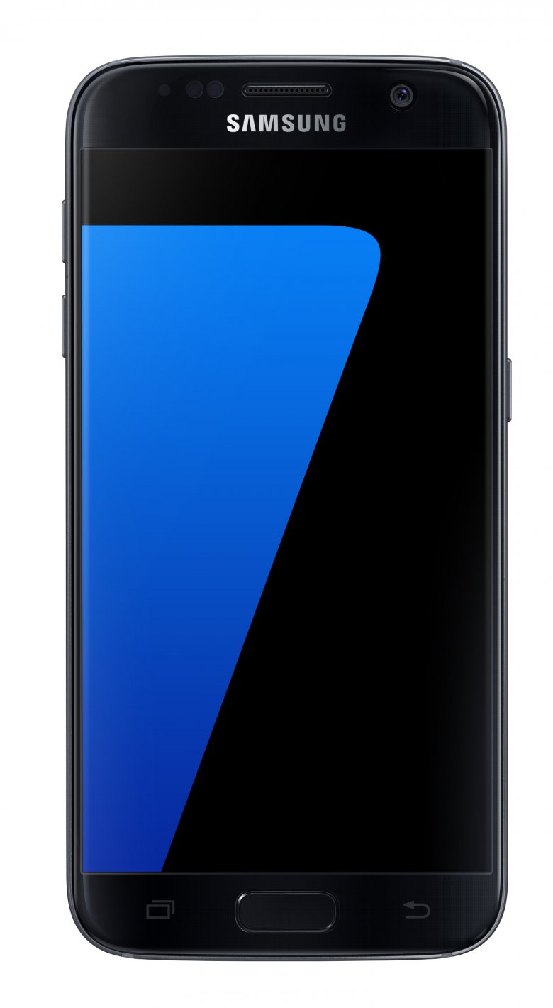 Galaxy S 7 Black Onyx Front