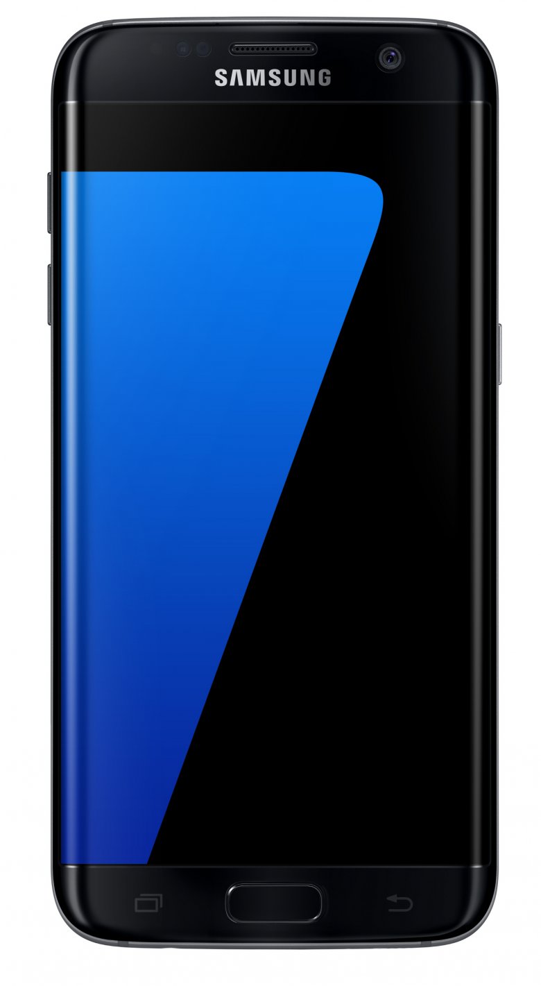 Galaxy S 7 Edge Black Onyx Front