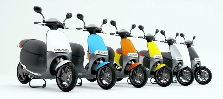 Gogoro Smart Scooter Colours