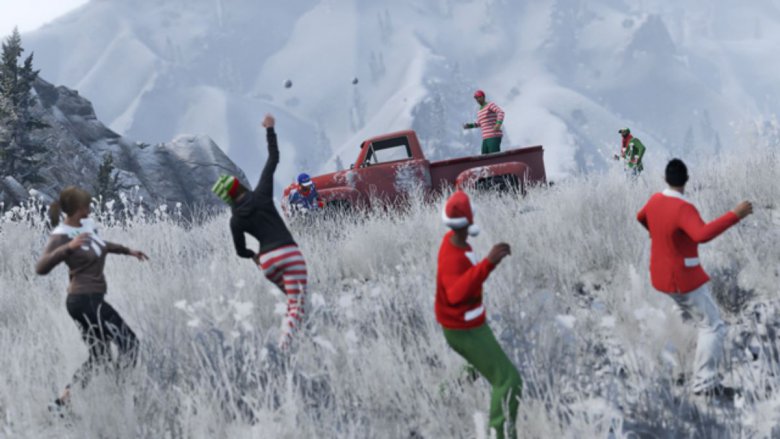 Gta V Snow