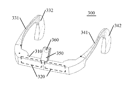 Lenovo Glasses Patent 2