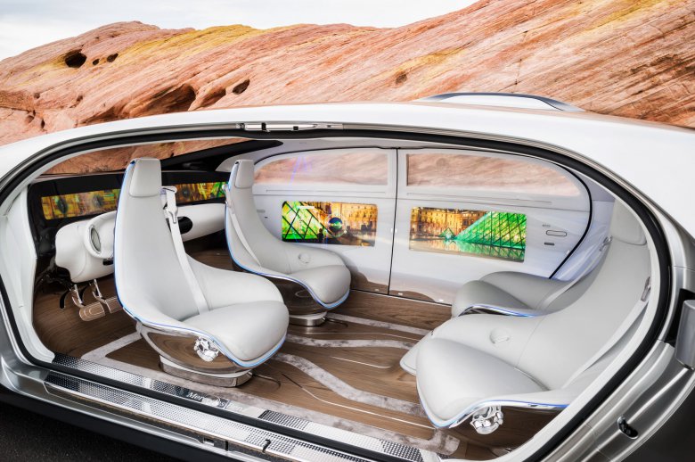 Mercedes Benz F 015 Cabin