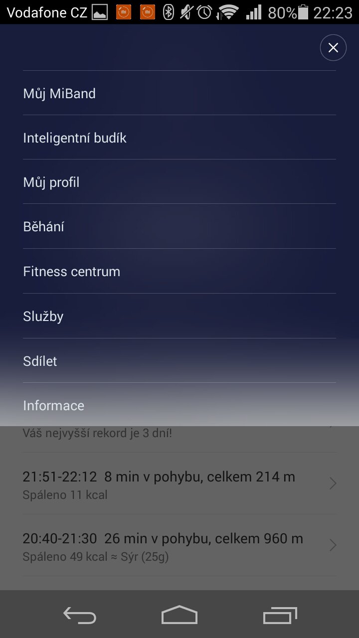 Mi Fit Settings 1