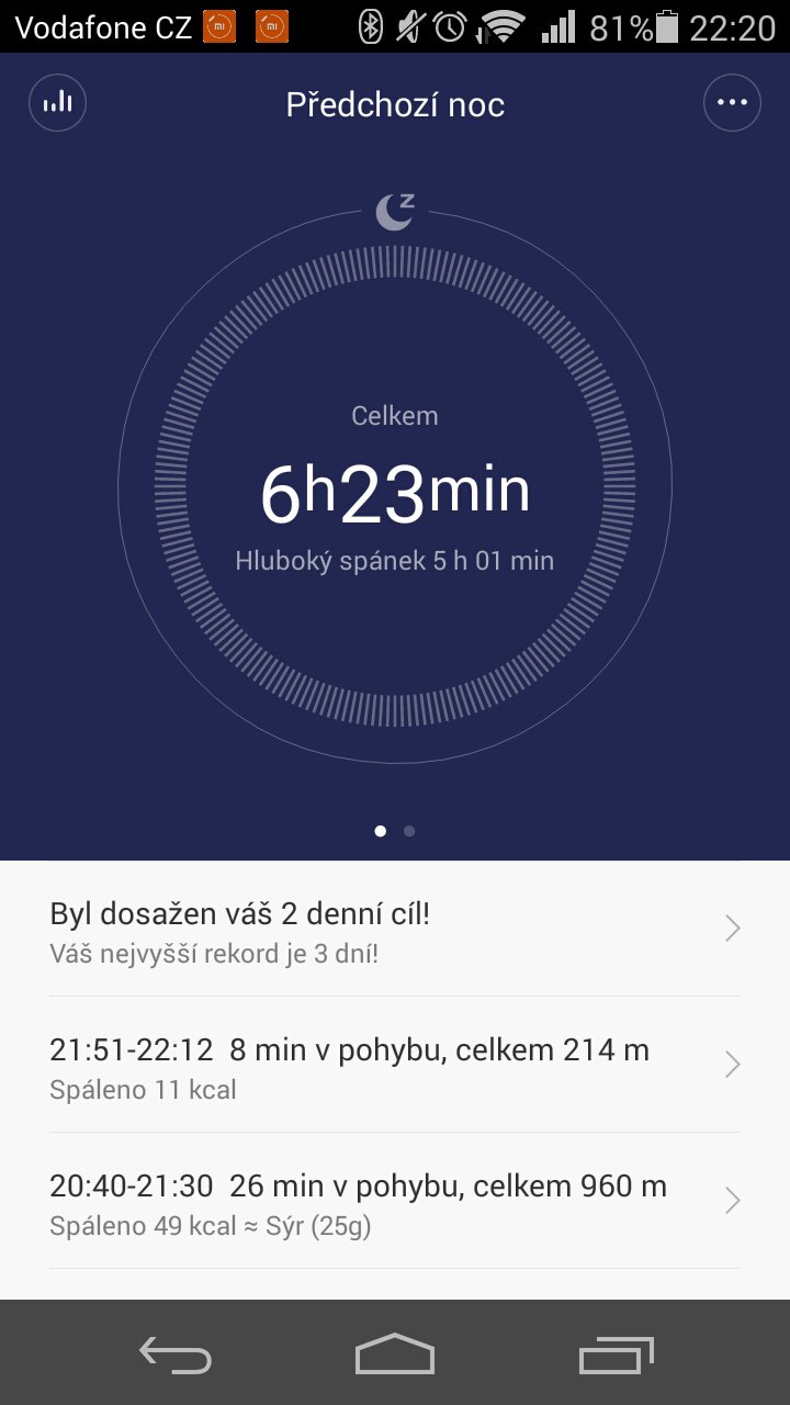 Mi Fit Sleep 1