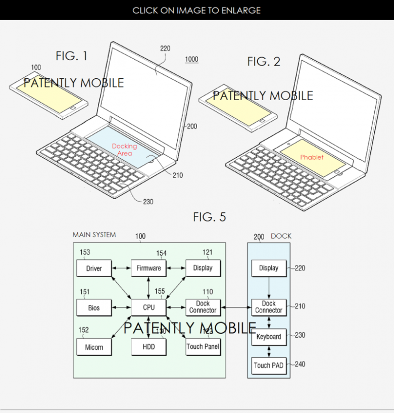 Patent Samsung Hybrid Device