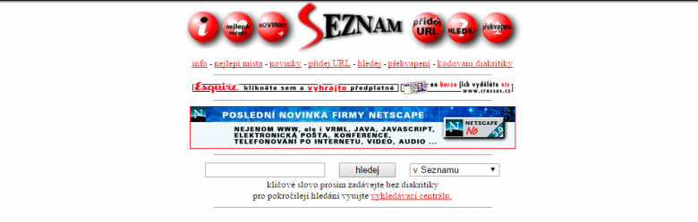 Seznam History