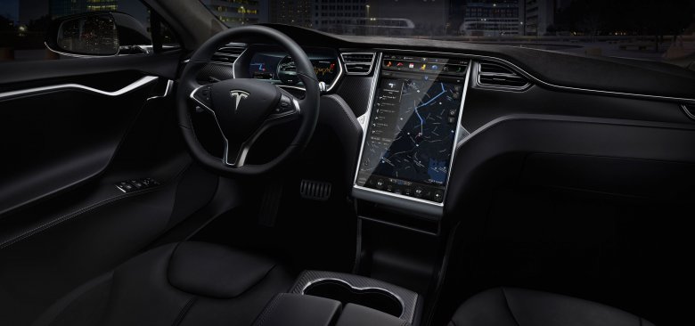 Tesla Model S Inside