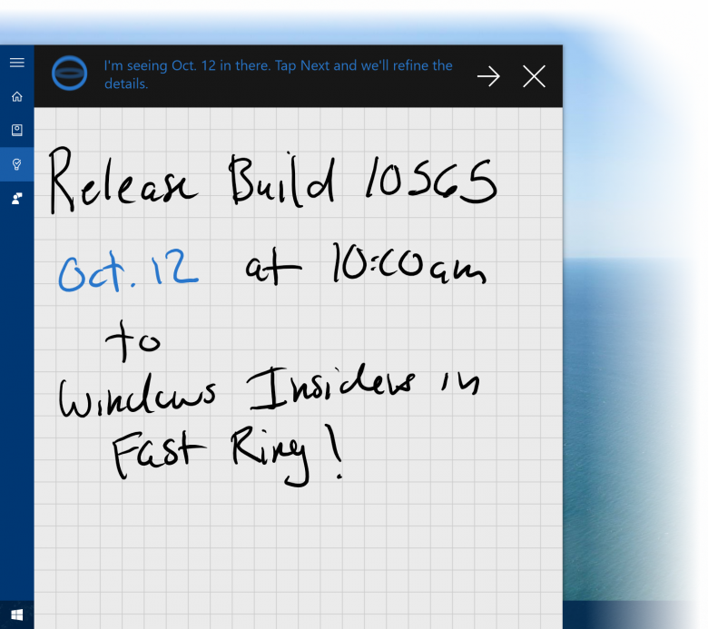 W 10 Cortana Ink Reminders 2