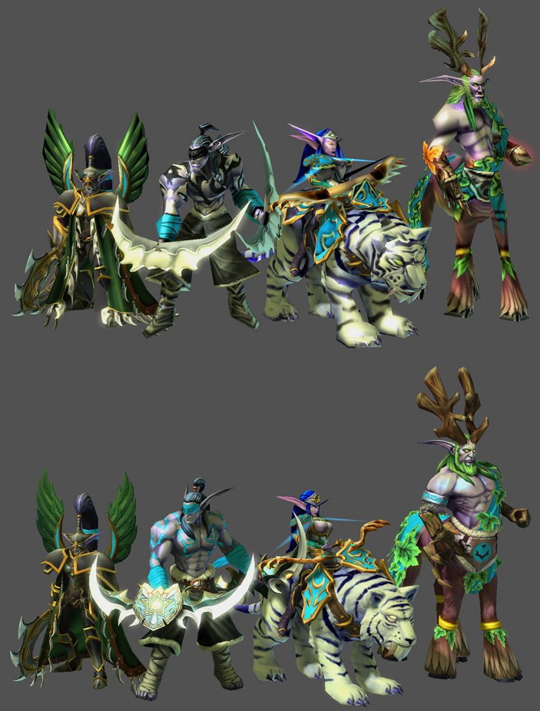 Warcraft Starcraft Modely 2