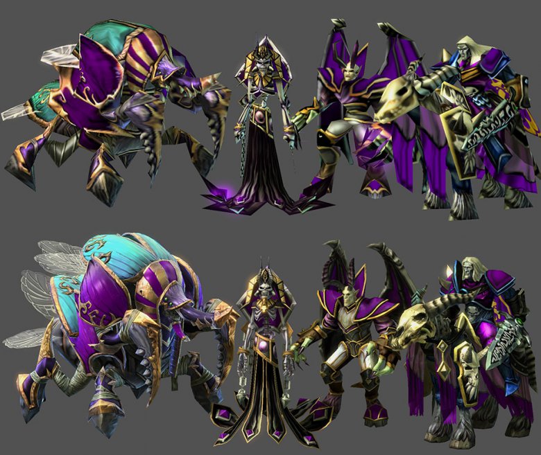 Warcraft Starcraft Modely