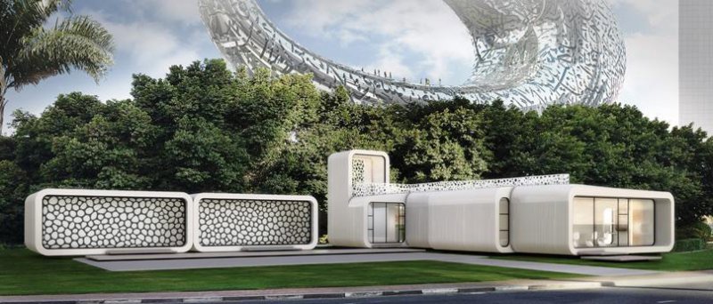 3 D Print Building Dubai 1