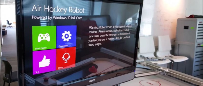 Airhockey Robot Windows 10 Iot Core