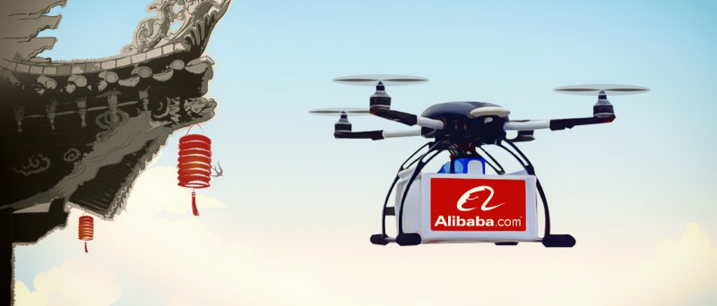 Alibaba Group Baba Starts Delivery Through Drones