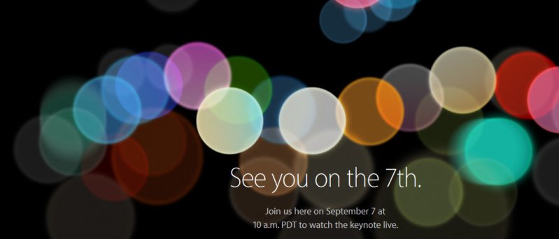 Apple Iphone 7 Keynote