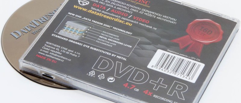 Data Tresor Disc - krabička s médiem