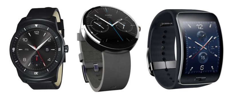 G Watch R Moto 360 Gear S