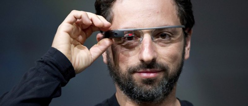 Sergej Brin a Google Glass