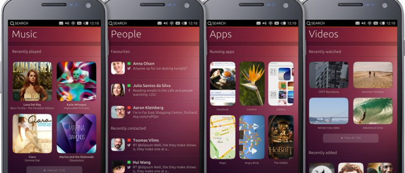 Ubuntu Phone OS - prostředí