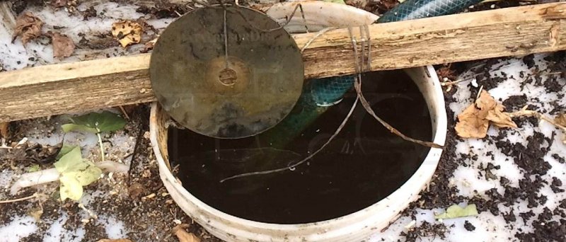 Data Tresor Disc vytažený po 3 měsících z dešťové vody