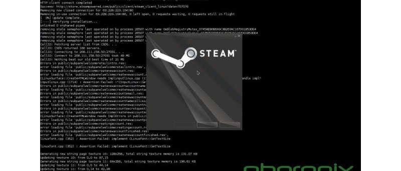 Phoronix - steam on Linux