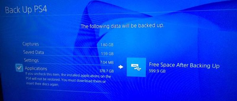 Ps 4 Firmware 250 Data Backup