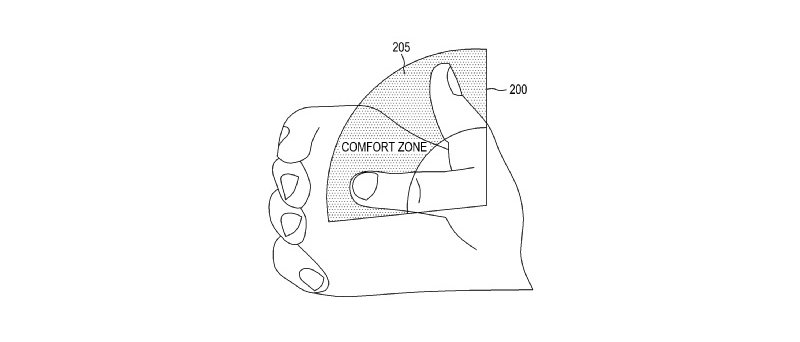 samsung patent comfort zone