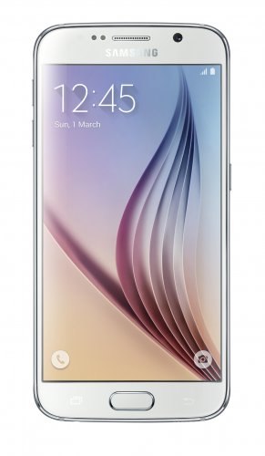 Galaxy S 6 Front White Pearl