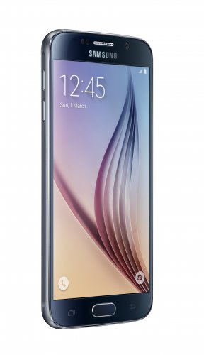 Galaxy S 6 Left Front Black Sapphire