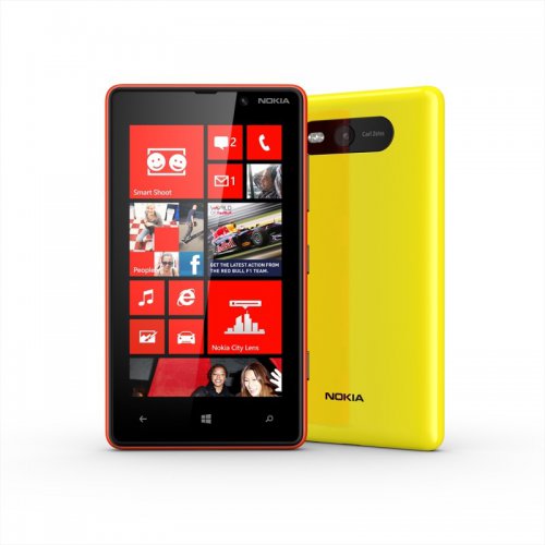 nokia lumia 820 - red a yellow