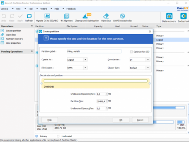 Easeus Partition 10