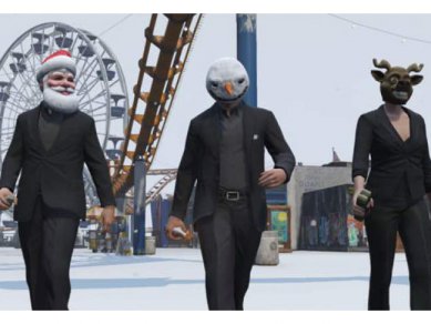 Gta V Snow Holiday 2014