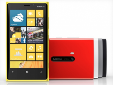 Lumia 920 - barevné varianty